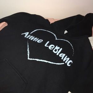 Annie Leblanc Black Hoodie